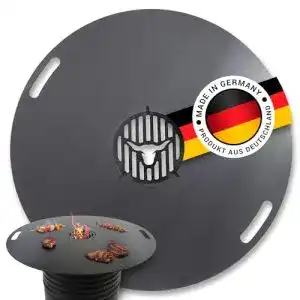 Feuerplatte A. Weyck Tools 80cm 5mm Inkl. Grilleinsatz