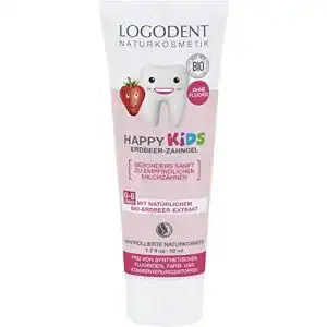 Kinderzahnpasta ohne Fluorid LOGONA Naturkosmetik LOGODENT