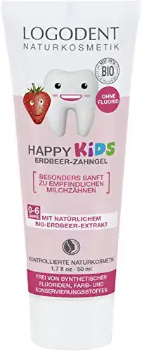 Kinderzahnpasta ohne Fluorid LOGONA Naturkosmetik LOGODENT