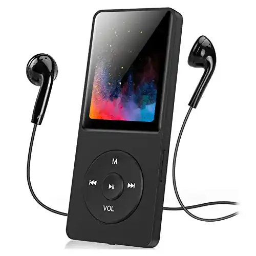 MP3-Player mit Lautsprecher Wodgreat, 8GB Sport MP4 Player
