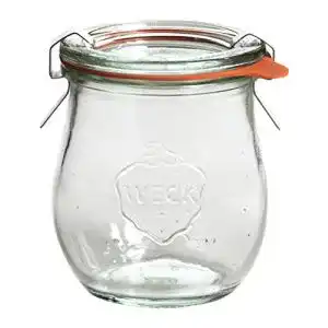 Weckgläser Weck Tulpenglas 220ml 12er-Set: Sturzglas Deckel