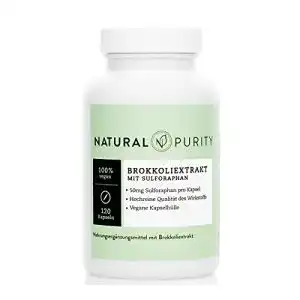 Brokkoli-Kapseln Natural Purity Brokkoli Extrakt, 120 Kapseln