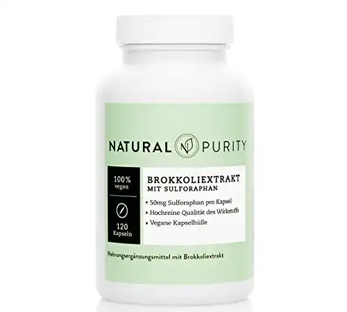 Brokkoli-Kapseln Natural Purity Brokkoli Extrakt, 120 Kapseln