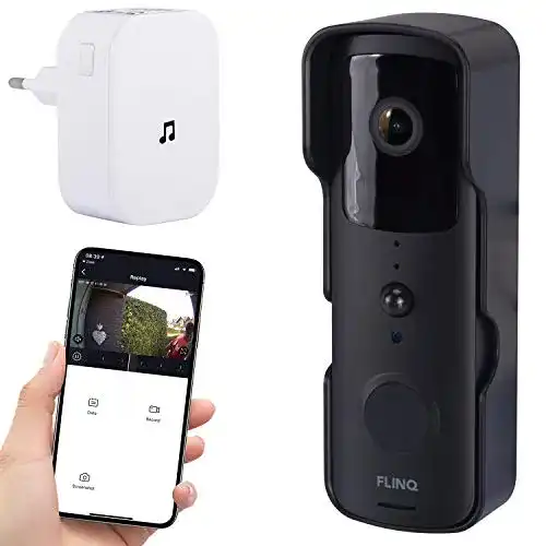 WLAN Türklingel FLINQ Smart mit Kamera und Sprechanlage