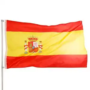 Spanien-Flagge PHENO FLAGS Spanien Flagge 100% recycelt