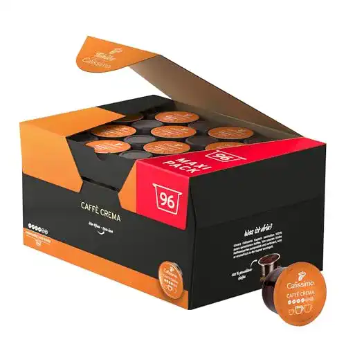 Tchibo-Kapseln Tchibo Cafissimo Vorratsbox Caffè Crema, 96 Stück
