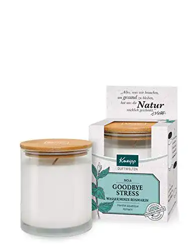 Die beste Kerzen im Glas Kneipp Goodbye Stress Wasserminze & Rosmarin 2026 Test Bestseller Kerzen im Glas Kneipp Goodbye Stress Wasserminze & Rosmarin