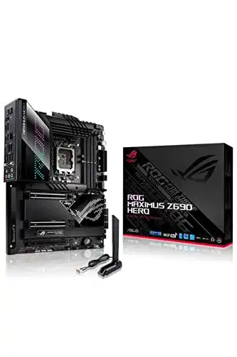 Die beste Z690-Mainboard Asus ROG MAXIMUS Z690 HERO Gaming 2026 Test Bestseller Z690-Mainboard Asus ROG MAXIMUS Z690 HERO Gaming