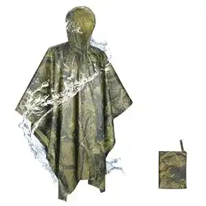 Regenponcho-Jagd JIGOOPLEY Regenponcho Herren Jagd
