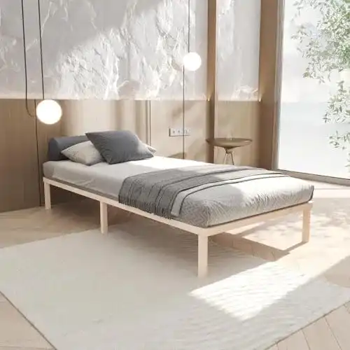 Futonbett Hansales Bettgestell 90×200 cm Lisette mit Lattenrost