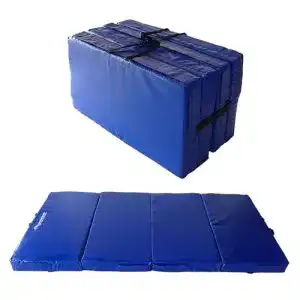 Weichbodenmatte Gartenpirat Sportmatte dick, klappbar, 4-teilig