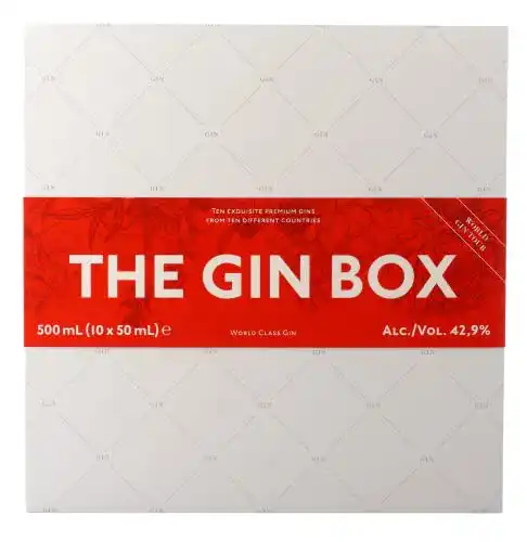 Gin-Tasting-Set The Gin Box Tasting Set mit 10 Gin Sorten