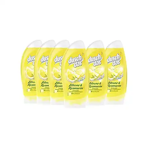 Duschdas-Duschgel Duschdas “Überglücklich” Shower Gel, 6 x