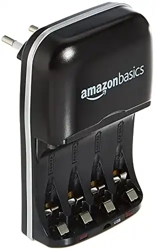 Akku-Ladegerät Amazon Basics Batterieladegerät