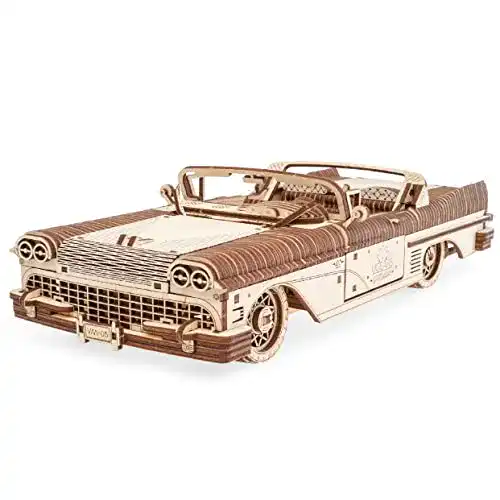 Ugears UGEARS 3D Puzzle für Erwachsene Traum Cabrio
