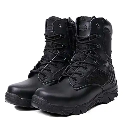 Einsatzstiefel LiliChan Männer Taktische Stiefel Delta Side 8 Zoll