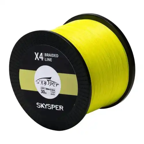 Geflochtene Angelschnur SKYSPER Angelschnur Geflochtene 4 Braid Fishing Line Super Braided Schnüre