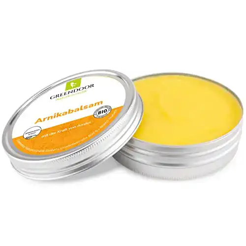 Arnika-Salbe GREENDOOR Arnikabalsam mit BIO Arnikablüten
