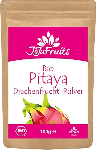 Drachenfrucht-Pulver JoJu Fruits 100g Superfood aus Pitaya