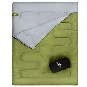 XXL-Schlafsack Forceatt Schlafsäcken, wasserdicht, 2 Personen