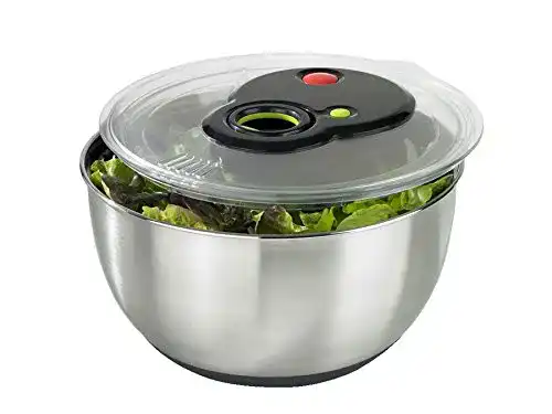 Salatschleuder Edelstahl Emsa 513441 Edelstahl, 4,5 Liter