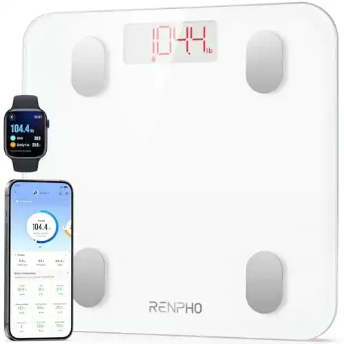 Körperfettwaage RENPHO, Bluetooth, mit App, Smart Digital