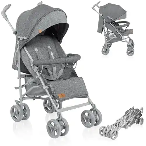 Reisebuggy Lionelo Irma Kinderwagen, 6-Zoll-Räder