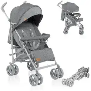 Buggy Lionelo Irma Kinderwagen, klappbar, 6-Zoll-Räder