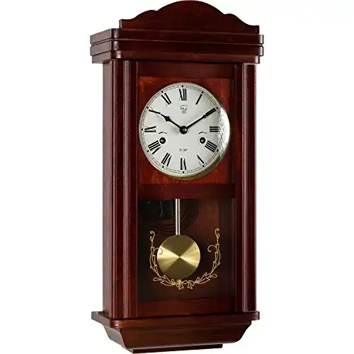 Pendeluhr Maxstore Retro Vintage mechanisch, THESEUS