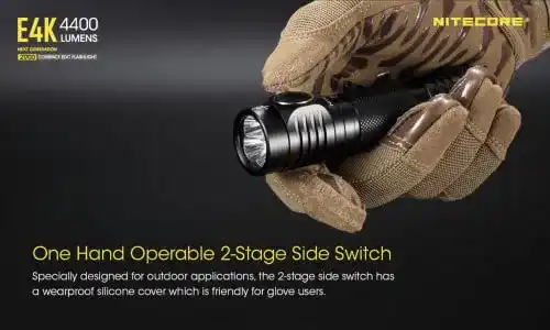 NiteCore-Taschenlampe Nitecore E4K, LED, extrem Hell