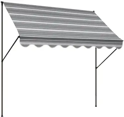 Markise Angerer 2301/2800 Klemm Dralon Nr. 2800, Grau, 250 cm