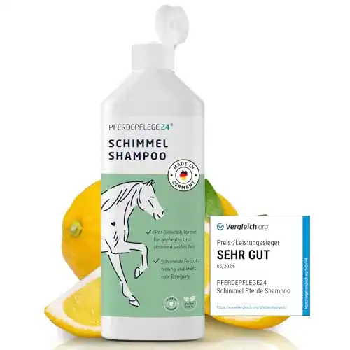 Pferdeshampoo PFERDEPFLEGE24 – Schimmel Pferde Shampoo