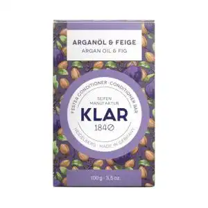 Fester Conditioner Klar Seifen Arganöl & Feige, 100 g