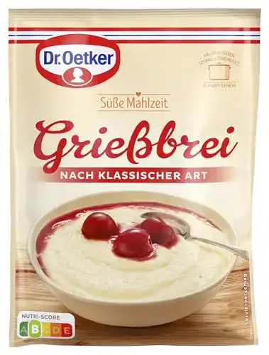 Grießbrei Dr. Oetker, 12er Pack (12 x 92 g)