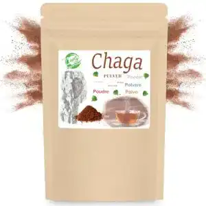 Chaga-Pilz Curly Superfood Baltisches Chaga-Pulver 250g
