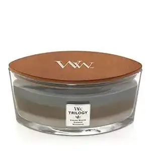 Woodwick-Kerzen WoodWick Ellipsenförmige Trilogy-Duftkerze