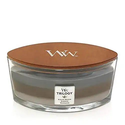 Woodwick-Kerzen WoodWick Ellipsenförmige Trilogy-Duftkerze