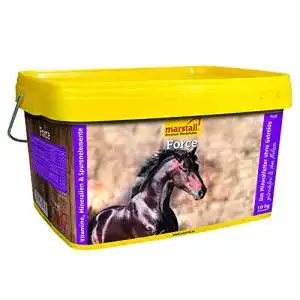 Mineralfutter Pferd marstall Premium-Pferdefutter Force, 1er Pack