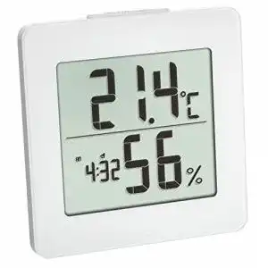 TFA-Dostmann-Hygrometer TFA Dostmann digital, weiß