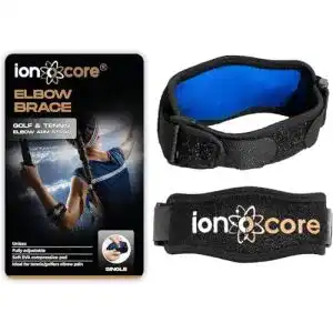 Ellenbogenspange ionocore ® Tennisarm Bandage Ellenbogenbandage