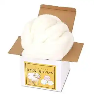 Filzwolle Kuppt Filzen Wolle, 8.82oz Roving Wool, Nadelfilz Wolle