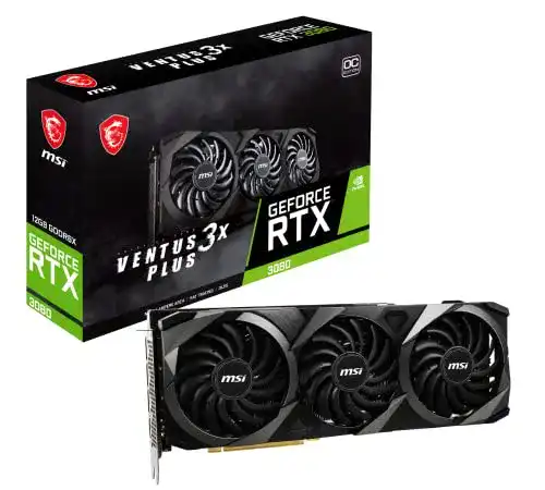 GeForce RTX 3080 MSI Ventus 3X Plus 12G OC LHR Gaming Grafikkarte