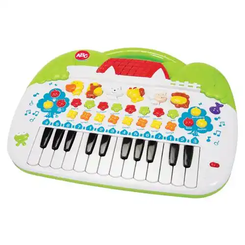 Kinderkeyboard Simba 104018188 – ABC Tier-Keyboard 28 x 39 cm