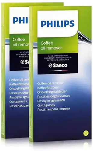 Kaffeefettlöser Saeco Philips CA6704/10, 6 Tabletten á 1,6g (2er)