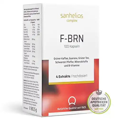 Fettbinder Sanhelios F-BRN Komplex Kapseln – Vegan, 100 Stück