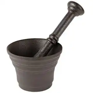 Mörser Gusseisen SKEPPSHULT Mörser, Schwarz, 8 cm