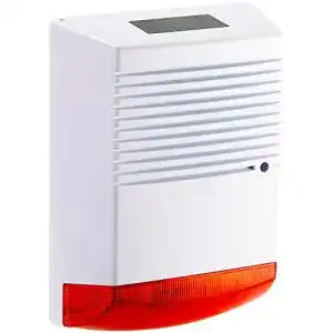 Alarmanlage-Attrappe VisorTech Alarm Attrappe mit Solar Blinklicht