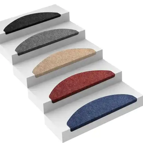 Stufenmatten casa pura ® Textilfaser, Set mit 15 Stück