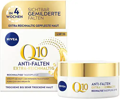 Q10-Creme NIVEA Q10 POWER Tagespflege 50 ml mit LSF 15