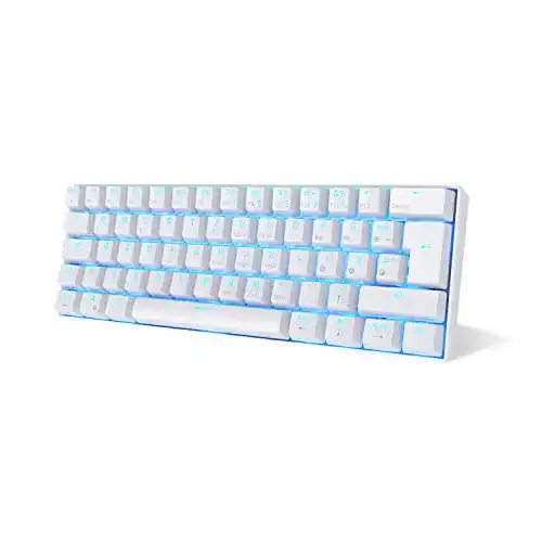 Tastatur ohne Nummernblock RK ROYAL KLUDGE RK61-DE
